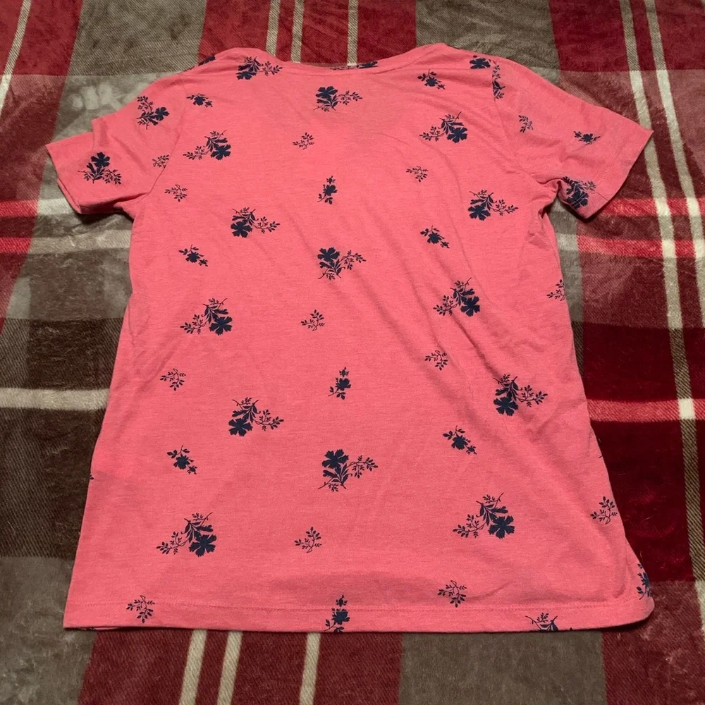 Lucky Brand Pim Puff Sleeve Floral Tee - Picture 10 of 10